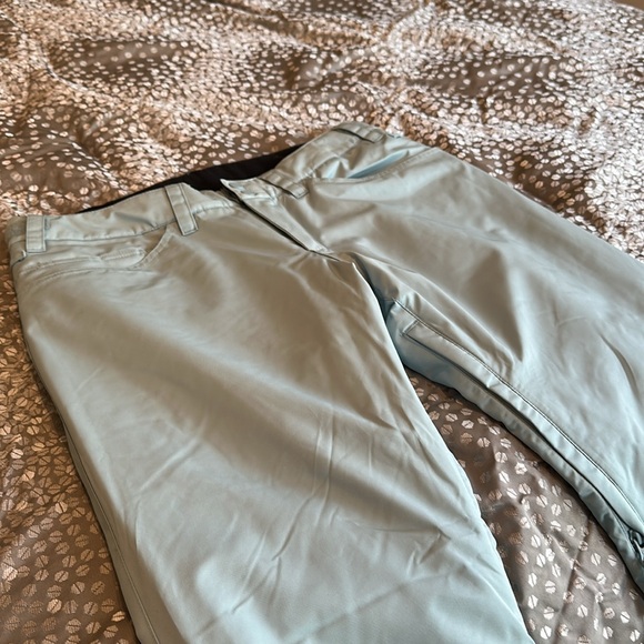 Roxy Backyard snow pants, aqua blue size large - Picture 3 of 8